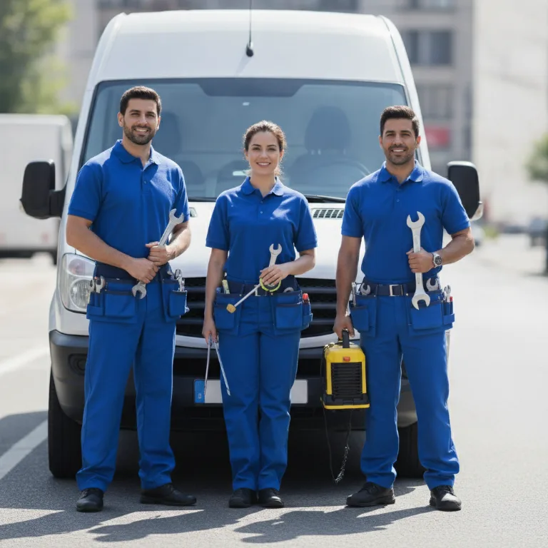 Industriële Wasserij team in Apeldoorn